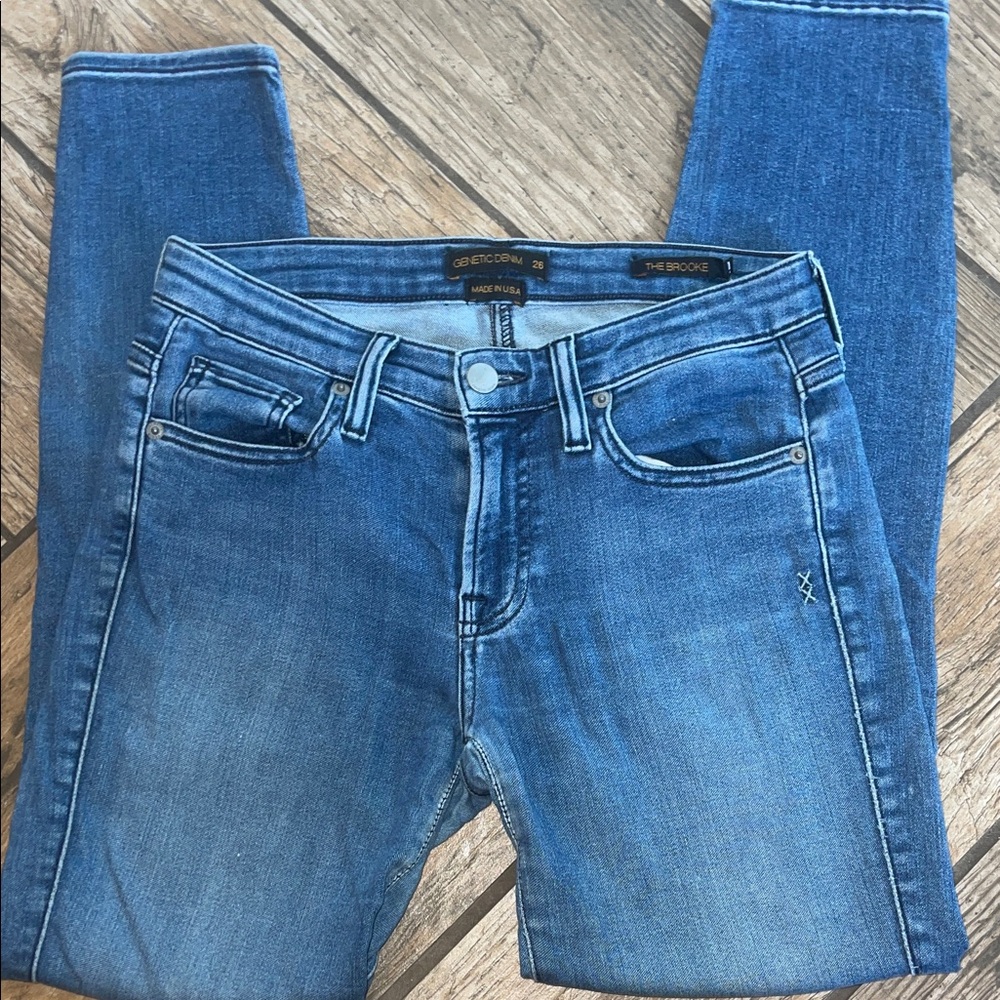 Genetic Denim Women's Skinny Jeans in Blue